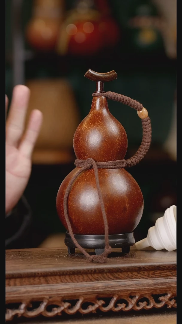 6号精品天然大漆酒葫芦一物一拍~