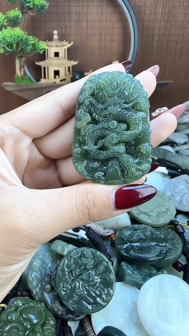 吊坠(不含链)未镶嵌和田玉1
