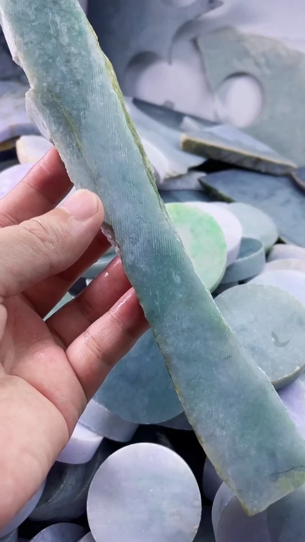 翡翠裸石天然A货翡翠1034