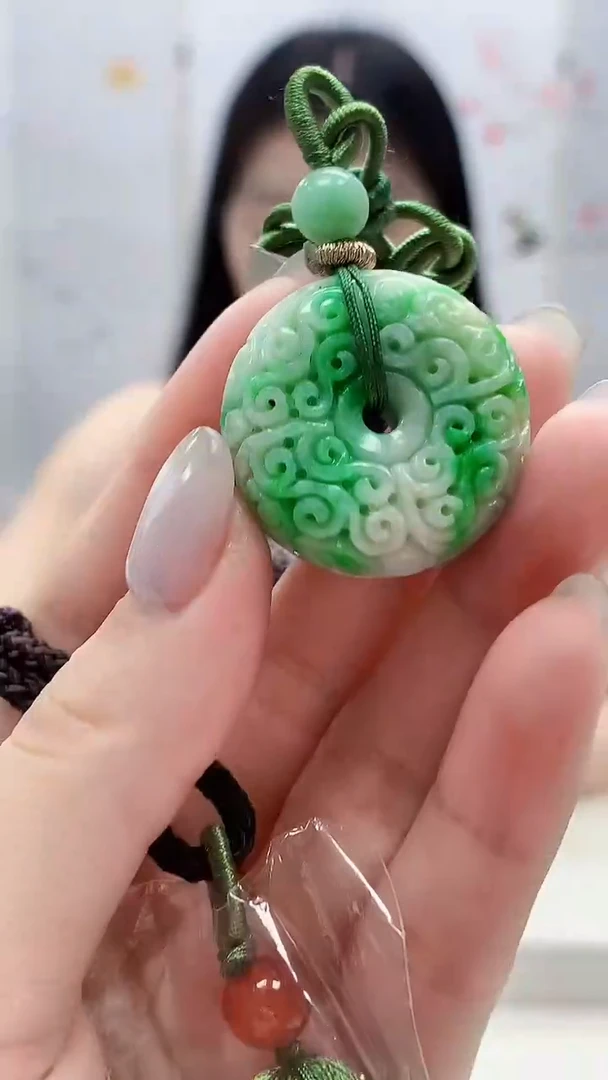 定制翡翠未镶嵌0405lr-毛货挂件68