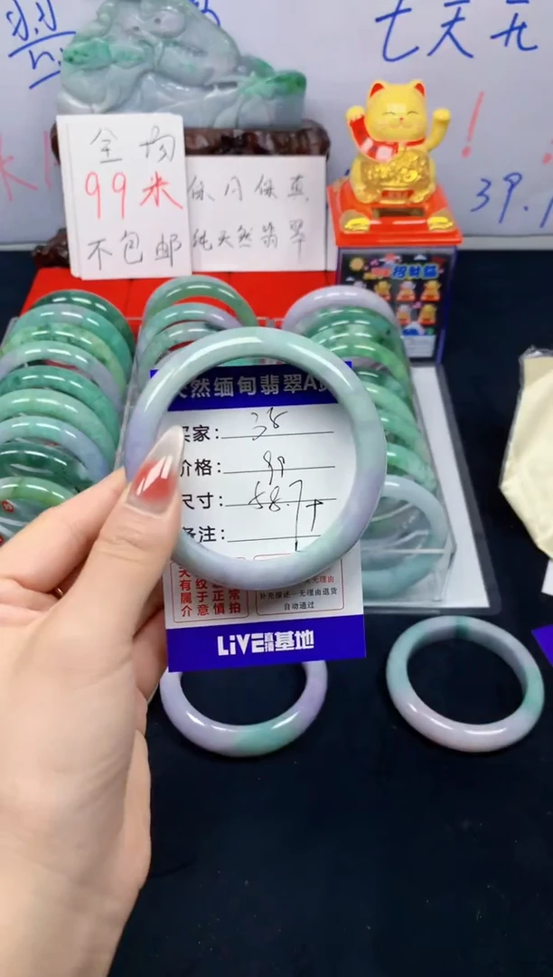 未镶嵌手镯翡翠35