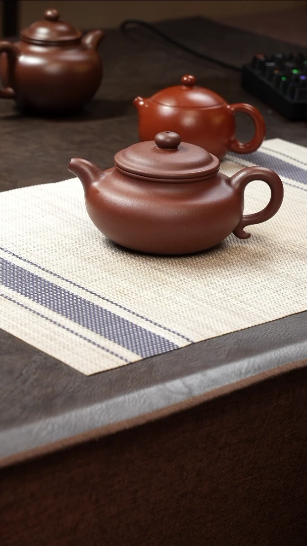 茶壶紫砂壶·12底槽青仿古320cc