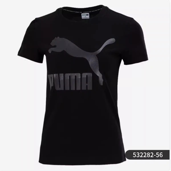 PUMA/彪马女子夏季舒适百搭休闲宽松运动短袖T恤532282-56