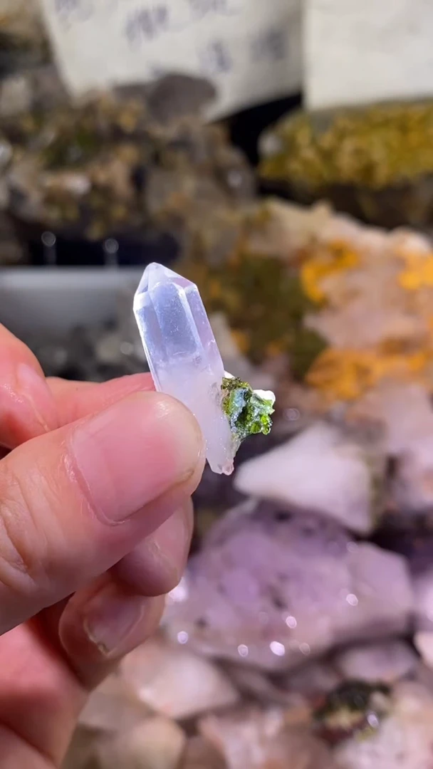未镶嵌珠宝半成品水晶35号四川超七花园水晶