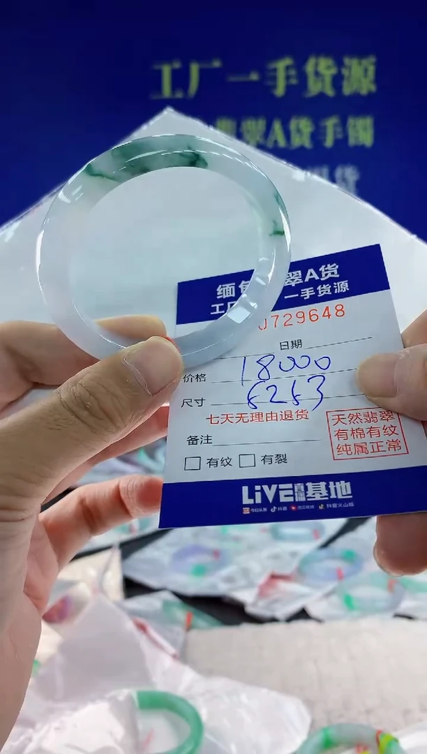 未镶嵌手镯翡翠48天然翡翠A货