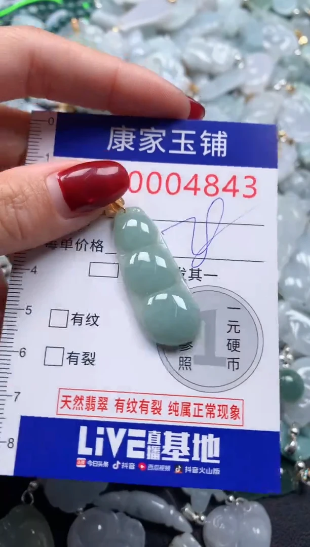 颈饰未镶嵌翡翠4843