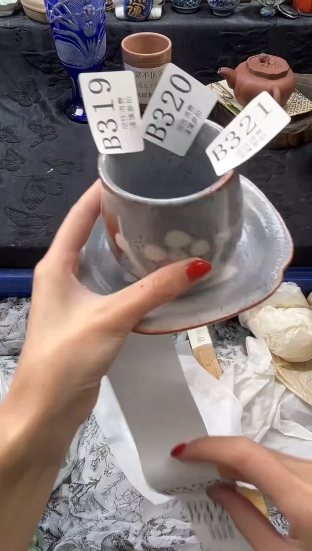 瓷片花***～       B321