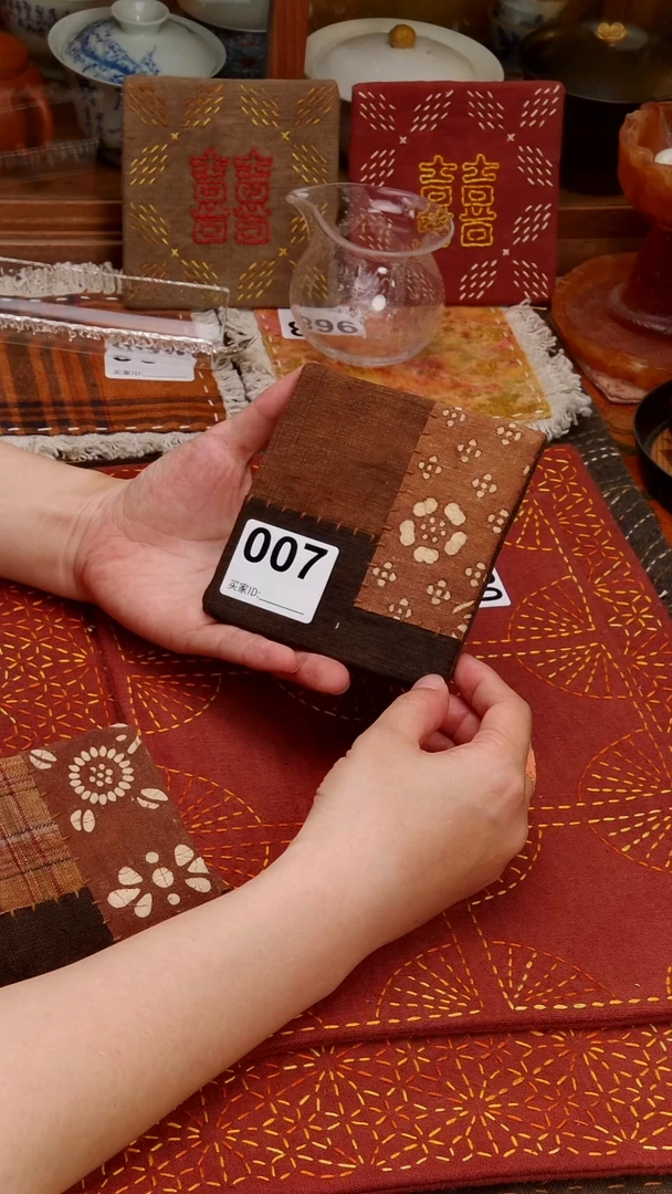 悠**在Cici手作刺子绣壶垫杯垫-007