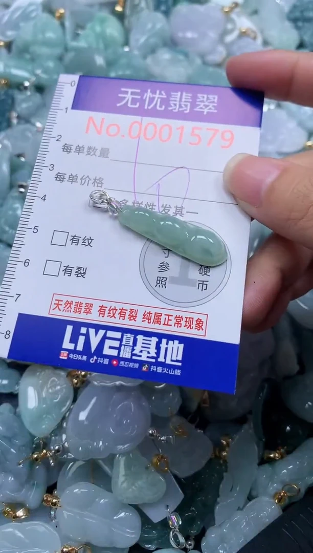 颈饰未镶嵌翡翠1579