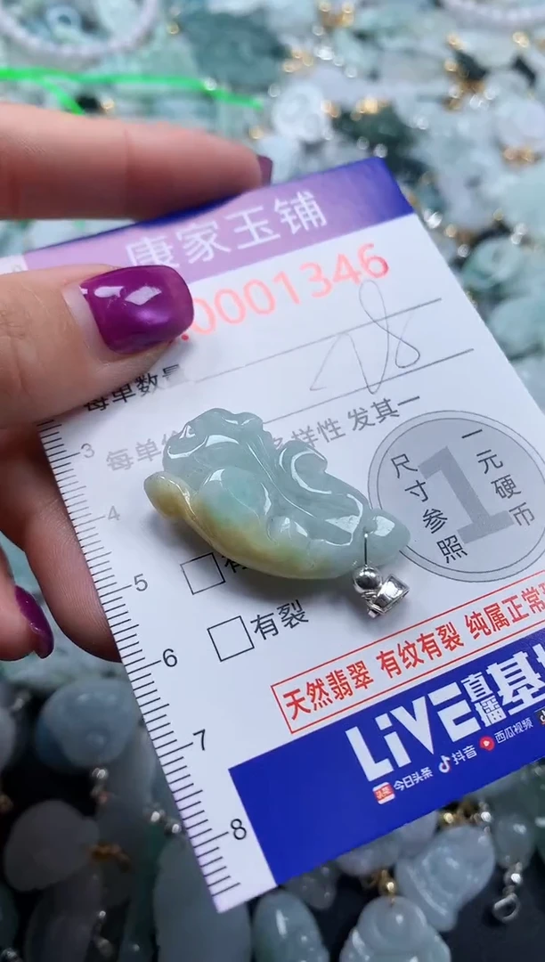 颈饰未镶嵌翡翠1346