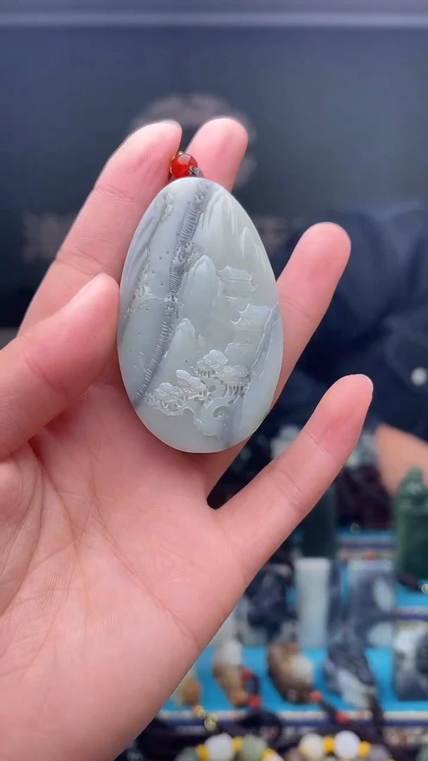 未镶嵌和田玉挂件1