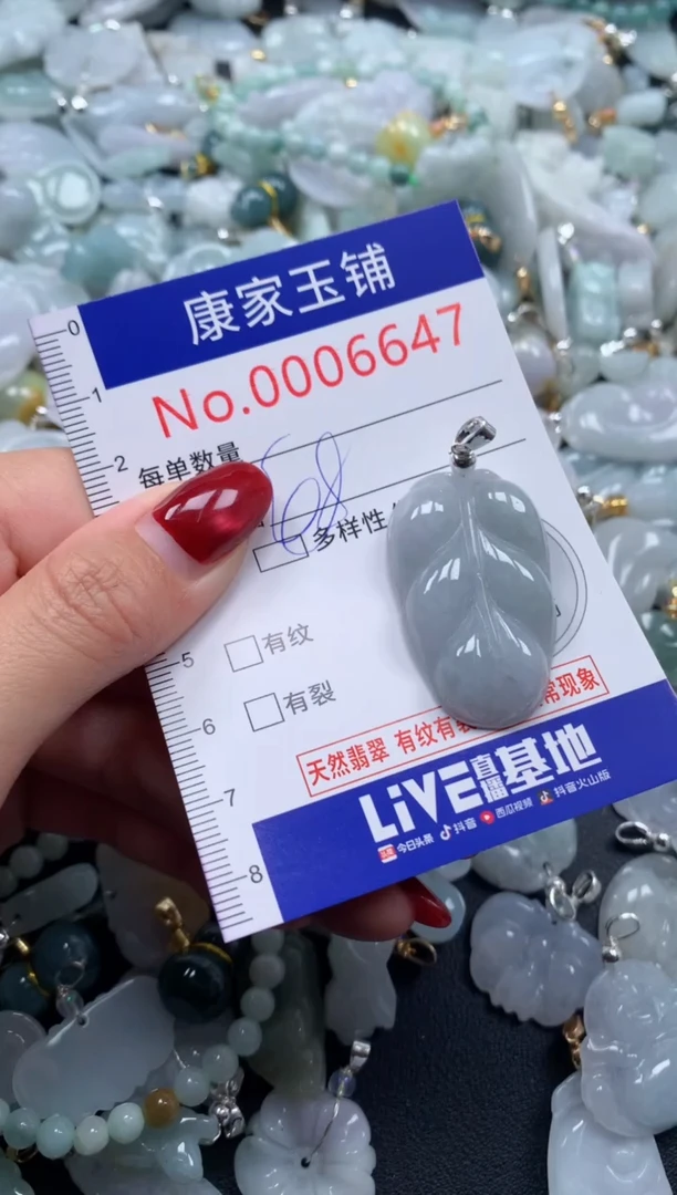 颈饰未镶嵌翡翠6647