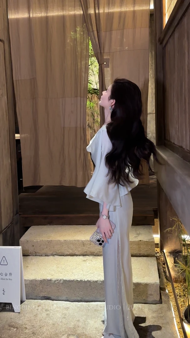 冰冰●「 素写日常 」夏季时尚气质百搭洋气减龄休闲套装BBX5TZ2810