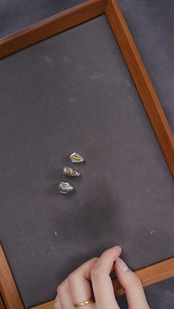 金刚菩提吊坠树籽带三通