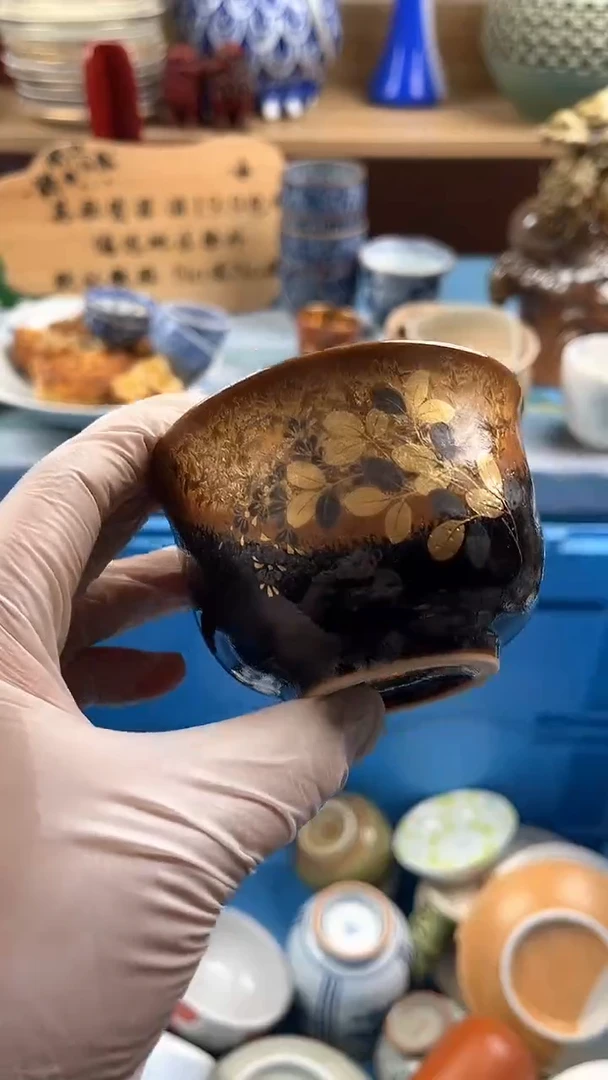 瓷片桃**酱英歌瓷器满19.9包邮