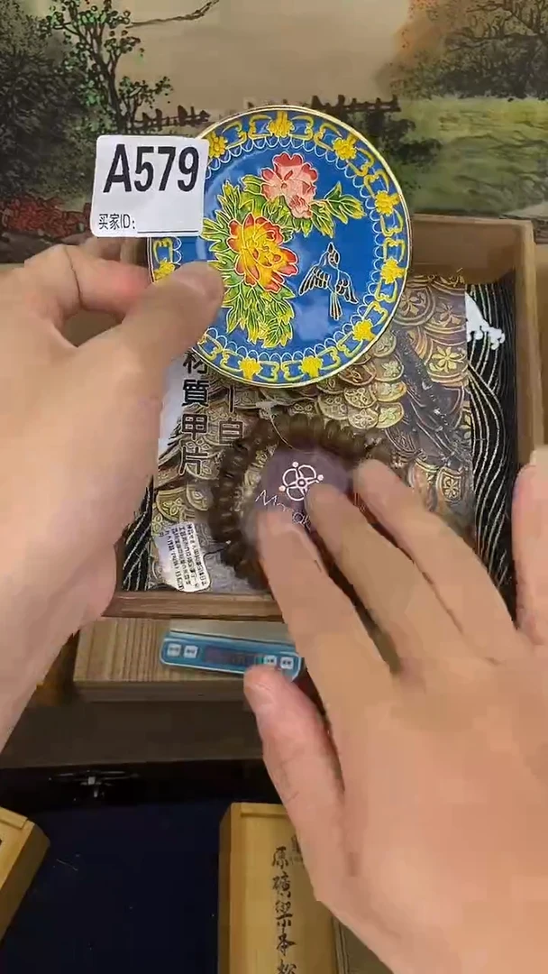 琉璃手工艺品A579瓷器手串多样性发一
