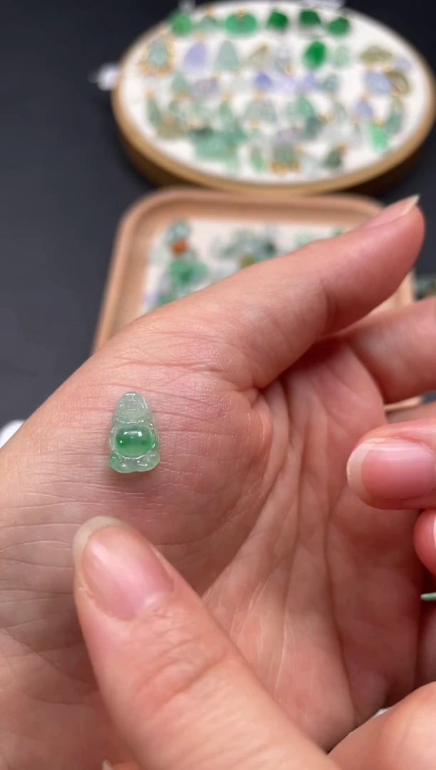 吊坠(不含链)未镶嵌翡翠 一个JK679