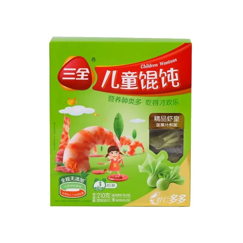 三全馄饨儿童精品虾皇 210g/袋