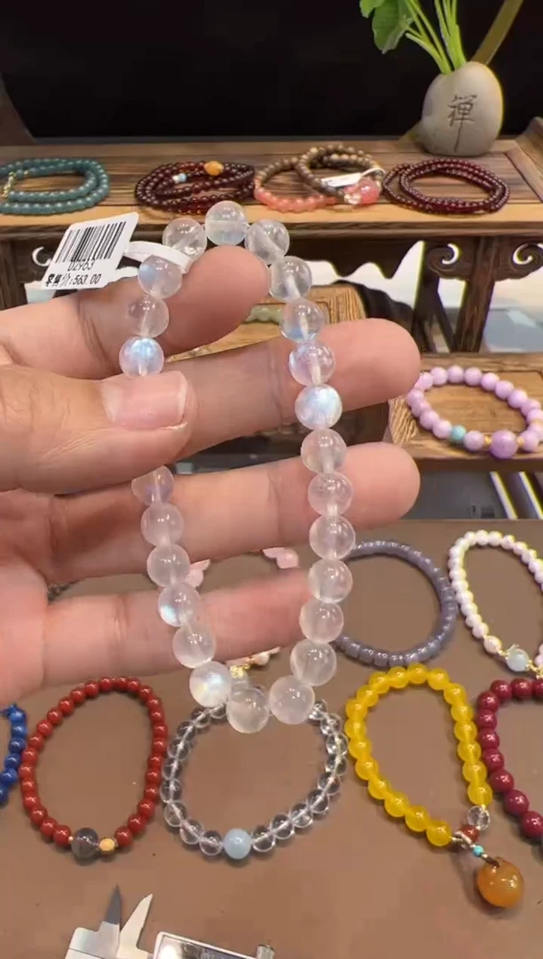 【闪购商品】长石手串未镶嵌@@手饰