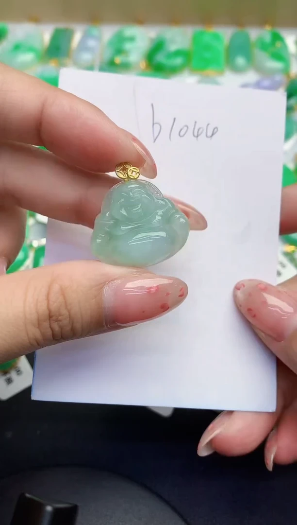 翡翠未镶嵌颈饰缅甸天然翡翠A货