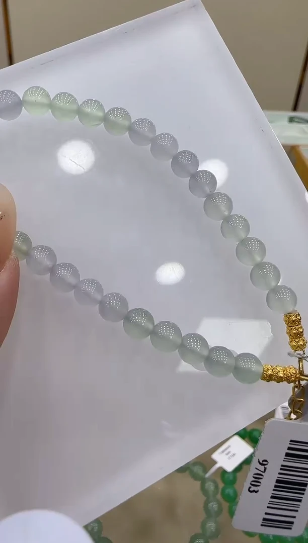 【闪购商品】翡翠手串18K金镶嵌团购多样性发一件