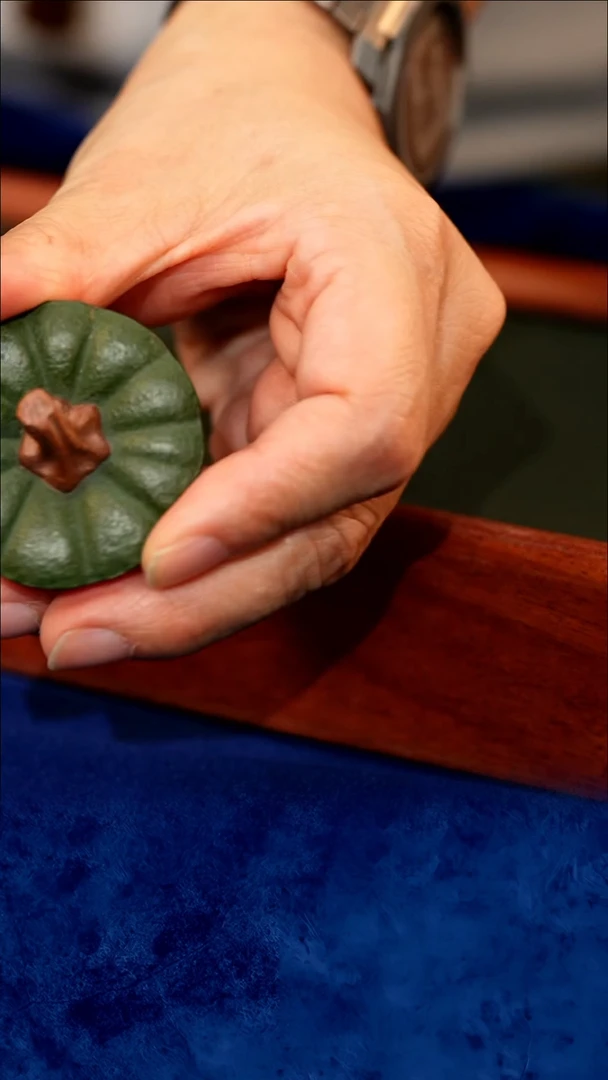 宜兴紫砂 紫砂主人杯 WXT   南瓜