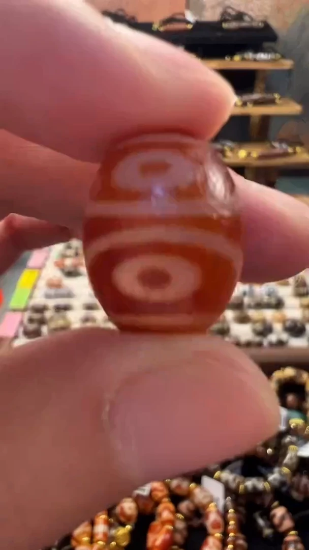 玛瑙/玉髓（覆膜）颈饰未镶嵌18(微瑕随机发货）