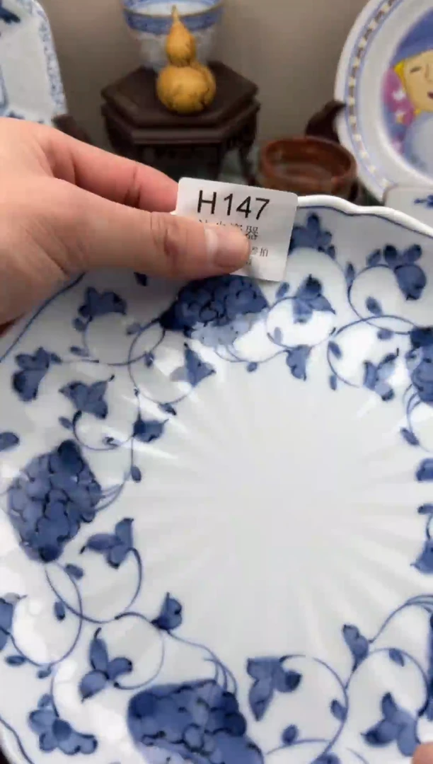 瓷片青**草        H147