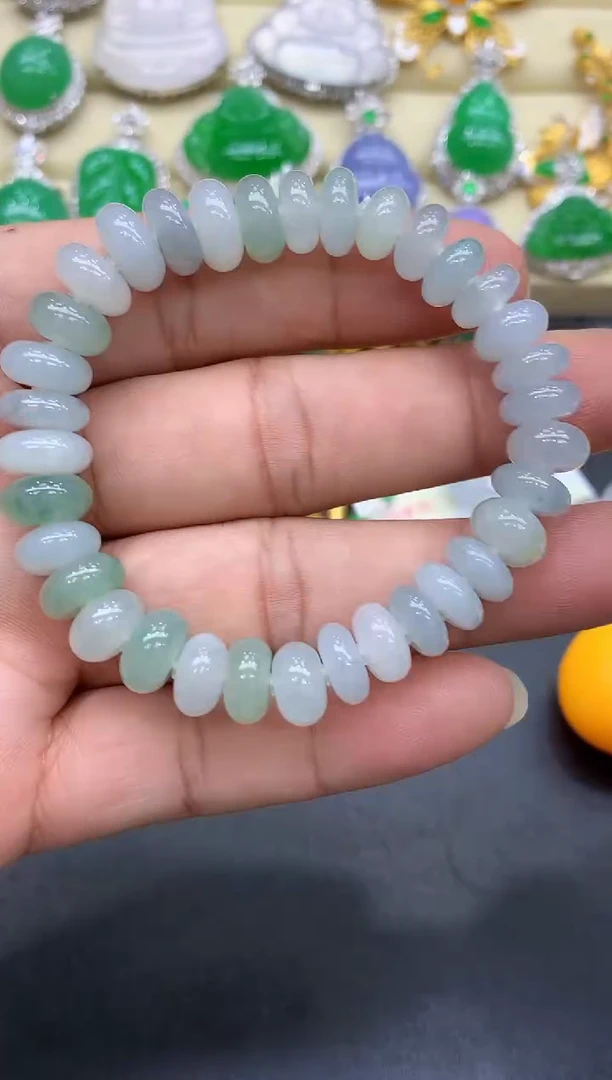 未镶嵌手串翡翠22-中国好珍宝