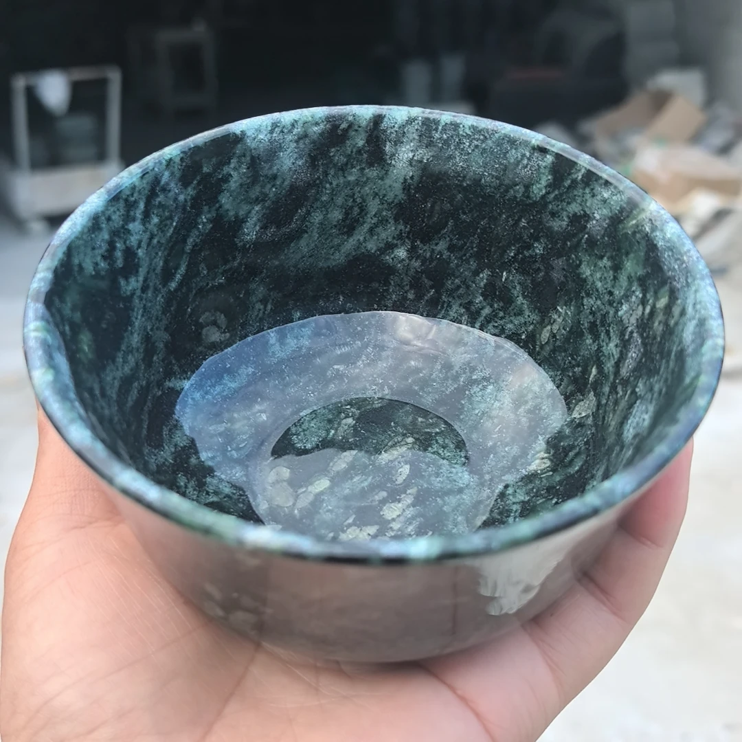 西藏墨脱帮辛乡天然半手工皂石碗
