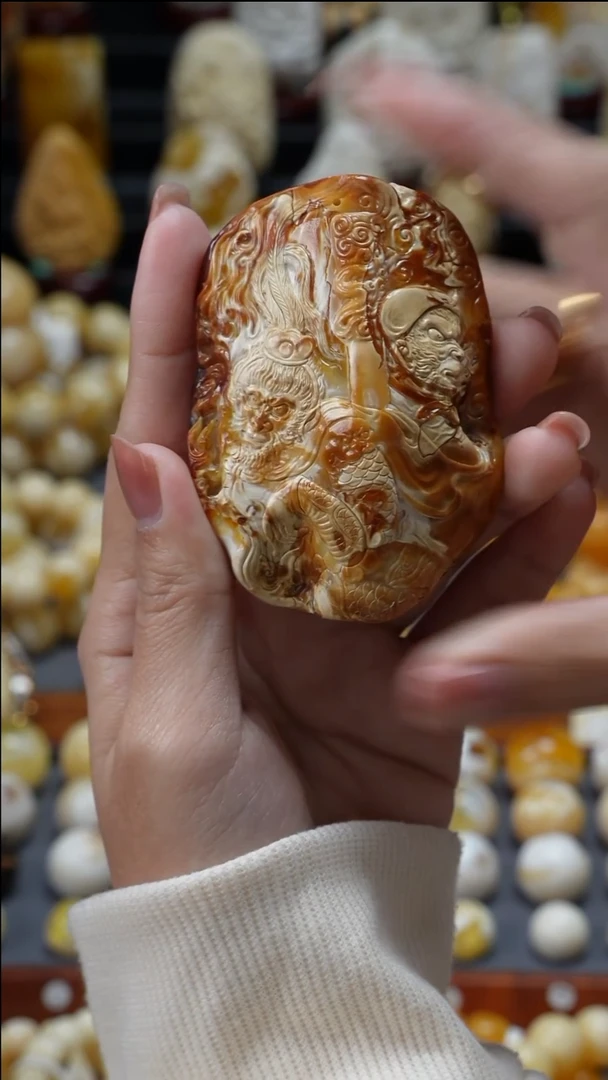 手链琥珀未镶嵌原矿天然琥珀蜜蜡