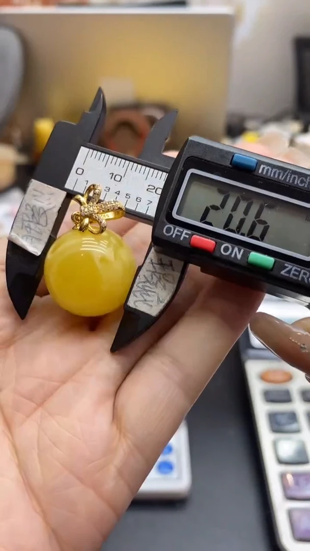 琥珀银S925镶嵌珠宝奇石2497