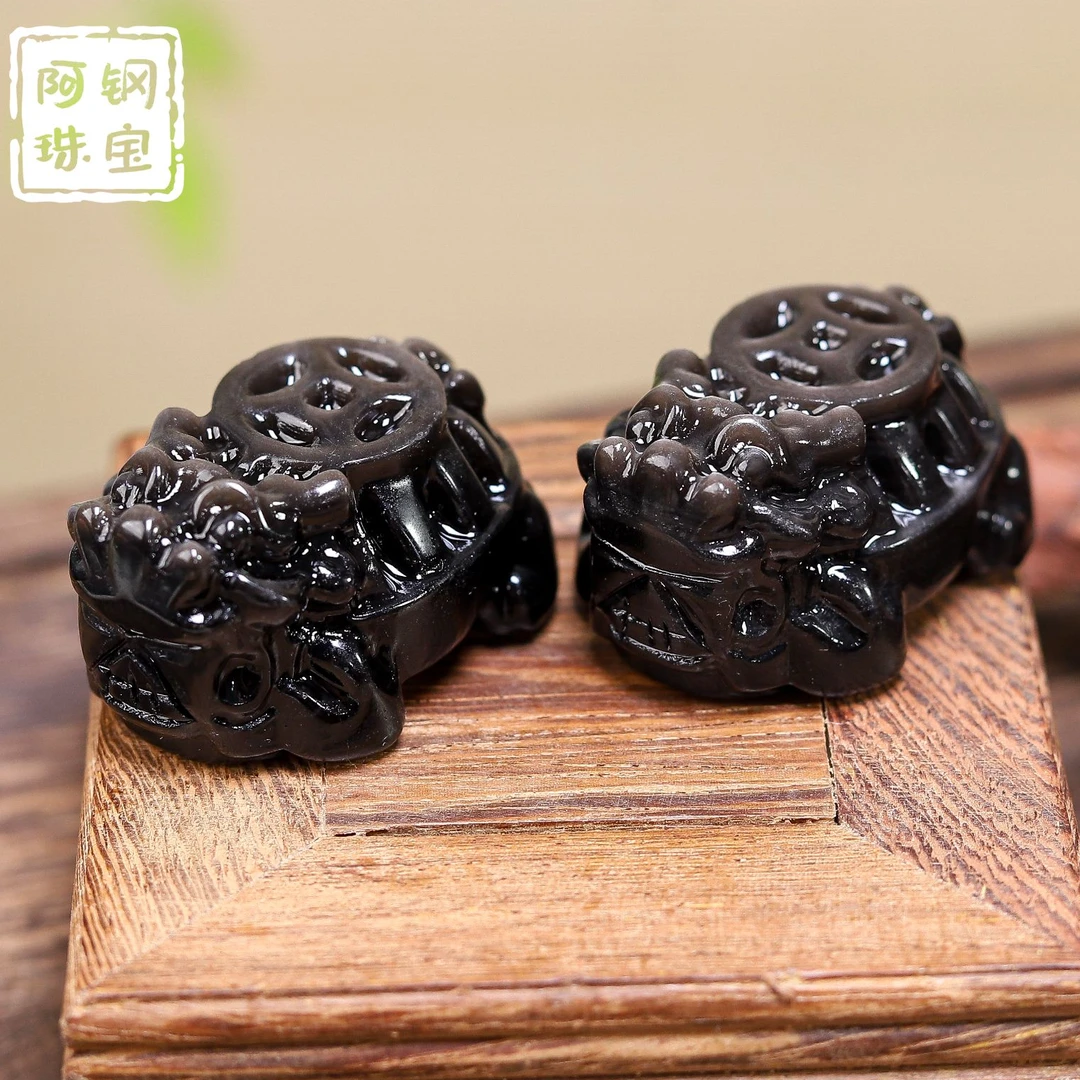 银曜龙龟摆件(42*32*24)办公室摆件茶宠-多样性发其一YY501