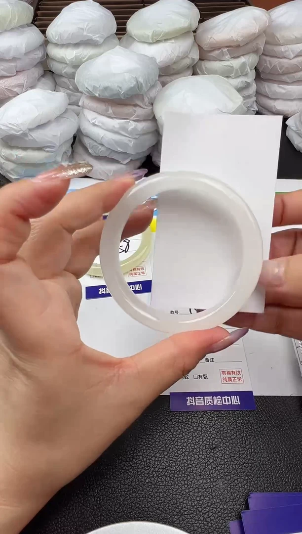 未镶嵌手镯石英质玉圈口 56 57