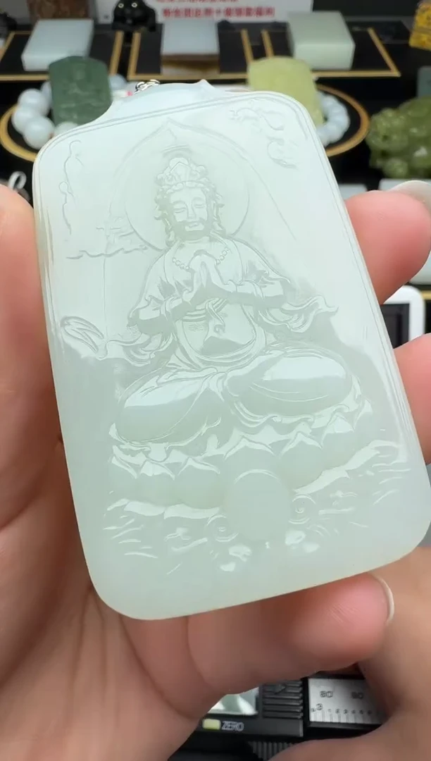 颈饰未镶嵌和田玉4