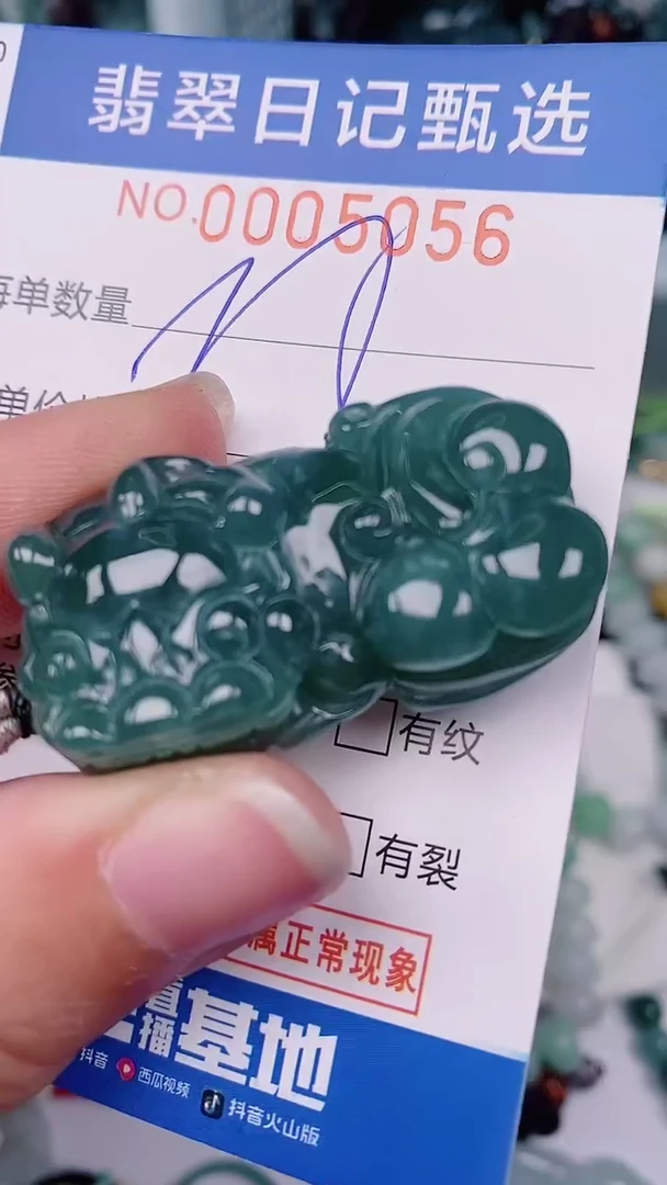 【闪购商品】翡翠颈饰未镶嵌00005056