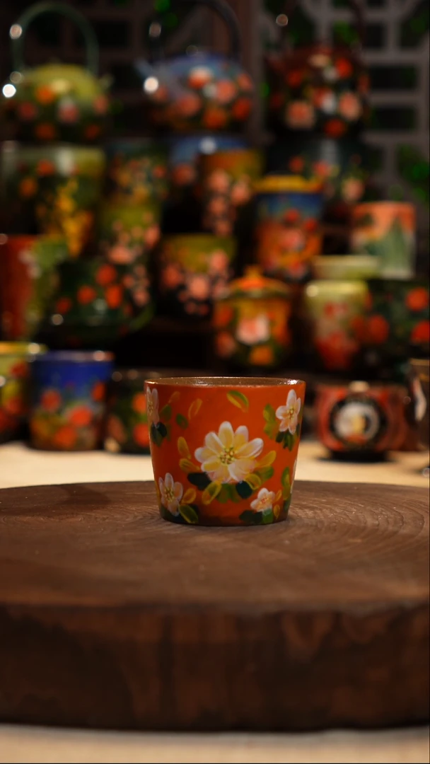 油画   釉下彩   杯子