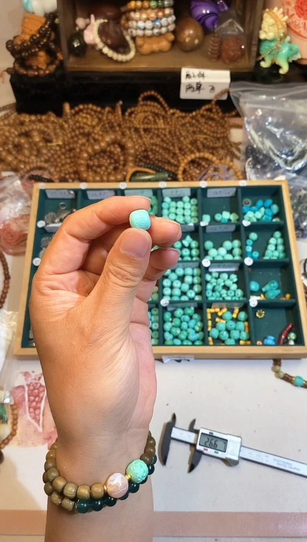 合金菱锰矿11祥云桶珠发1
