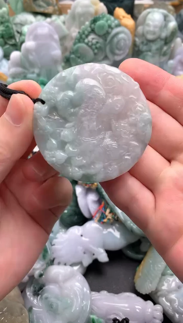 吊坠(不含链)未镶嵌翡翠1