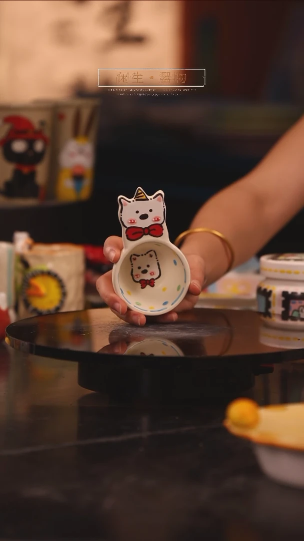 景德镇可爱设计师款陶瓷