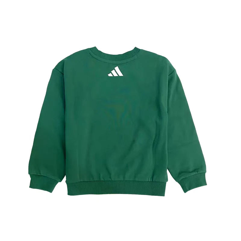 adidas/阿迪达斯儿童JK KN CREW流光风圆领针织套头卫衣 KS0645