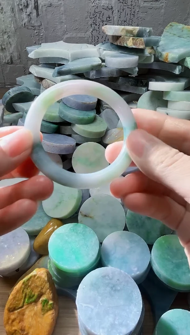 裸石翡翠天然翡翠A货石 南 239