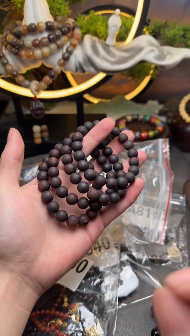 【闪购商品】降真香手串未镶嵌A831 降真香软油1.0圆珠