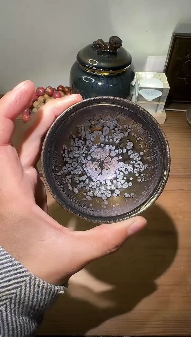茶盏建阳建盏茶杯一只