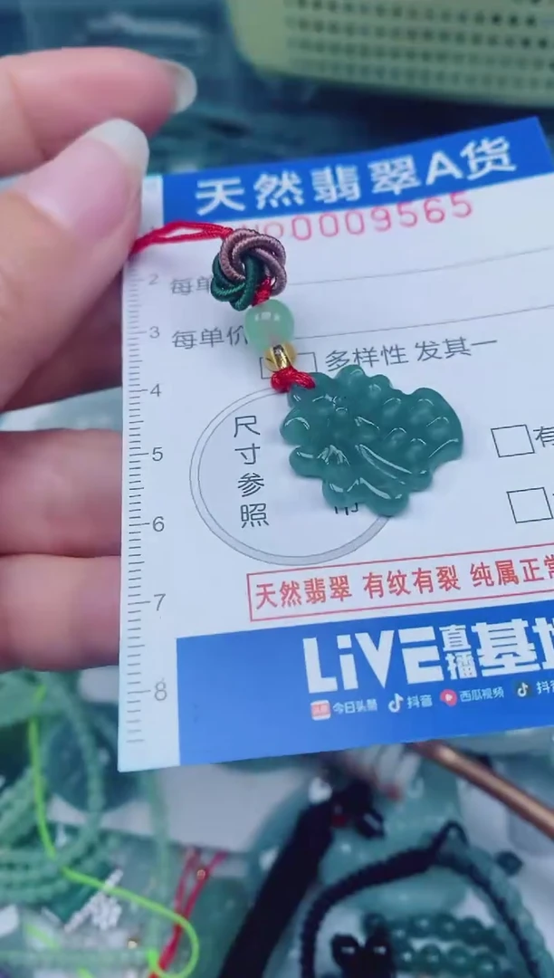 颈饰未镶嵌翡翠00009565多样性 发其中一个