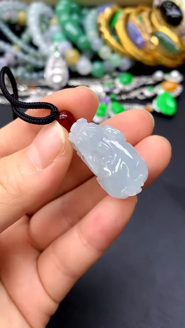 颈饰未镶嵌翡翠95-中国好珍宝