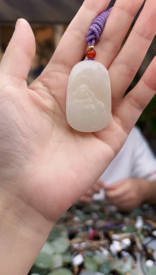 未镶嵌和田玉挂件拍一发一