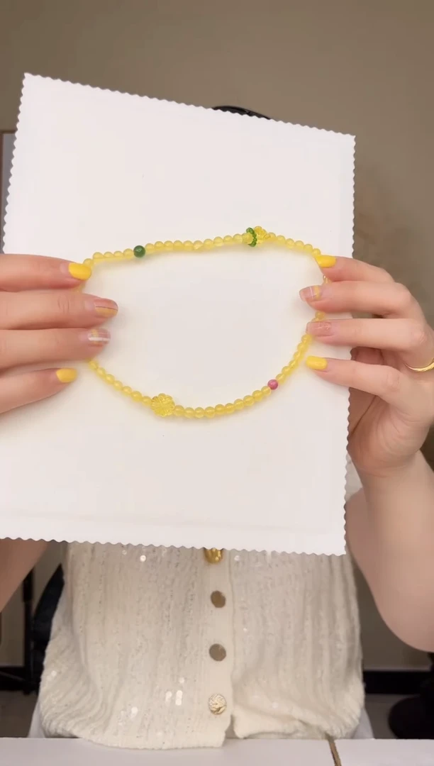 未镶嵌琥珀手链琥珀蜜蜡手链