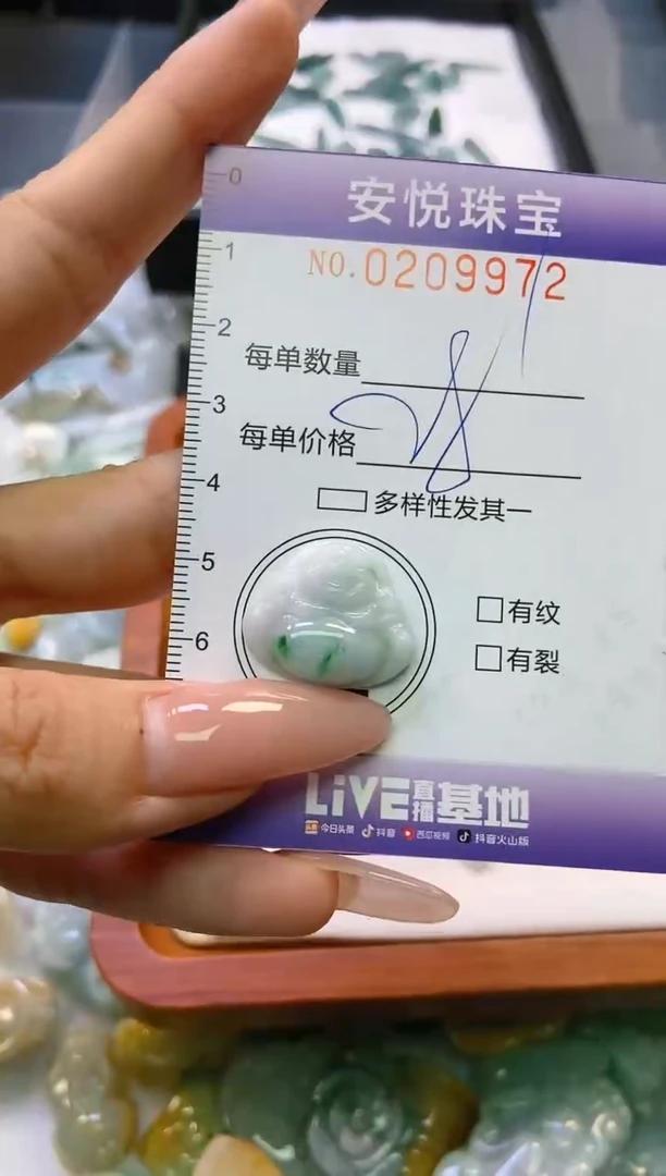 翡翠未镶嵌颈饰闪购0209972