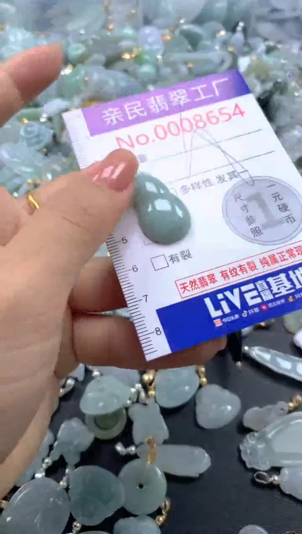 颈饰未镶嵌翡翠8654